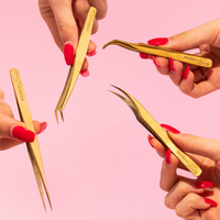 Pro Eyelash Extension Tweezers - Makeup and Beauty Courses Online