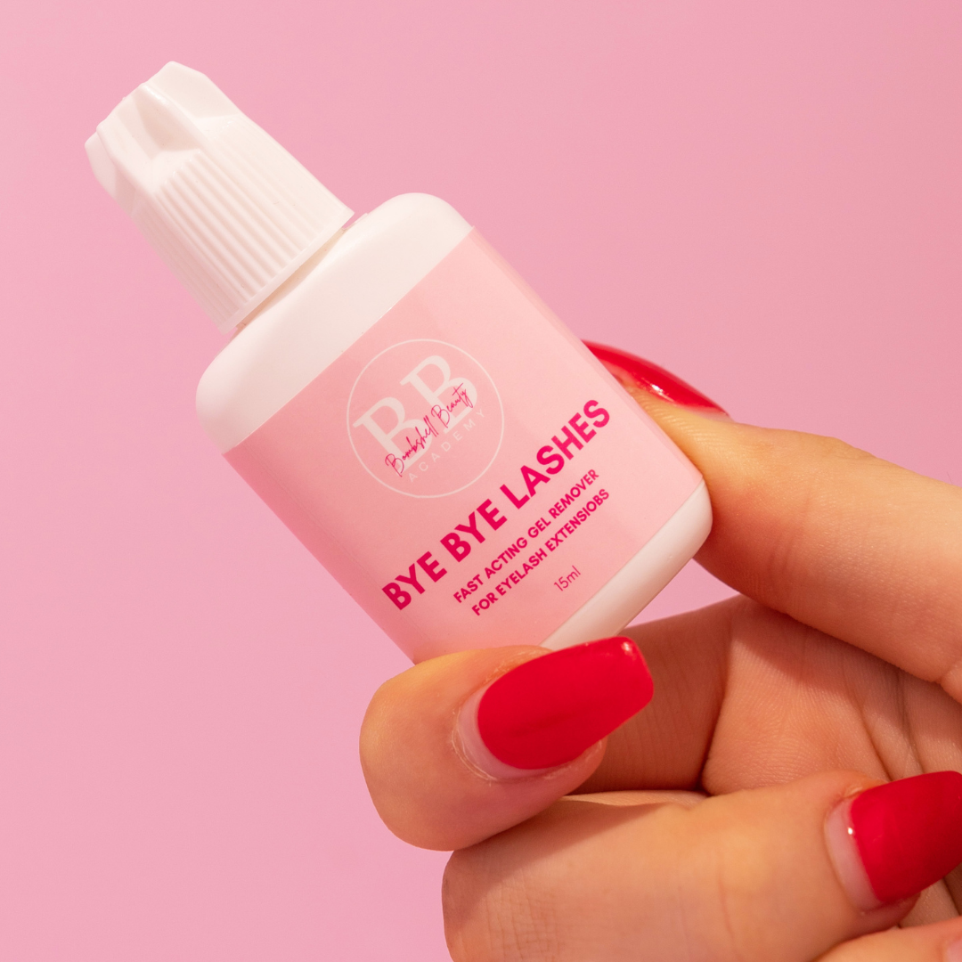 Bye Bye Lashes - Bombshell Gel Remover 15ML - Makeup and Beauty Courses Online