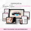 Certificate in Russian Volume Eyelash Extensions - Online Course