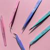 Perfectly Pastel Lash Tweezers - Makeup and Beauty Courses Online
